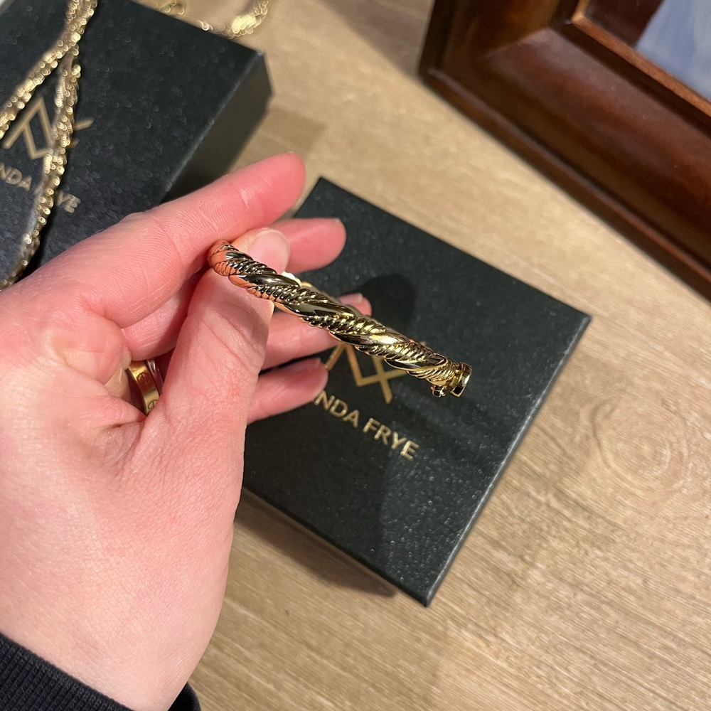 Miranda Frye Charlie Bangle Bracelet in XS